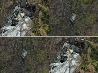 ड्रोनमार्फत पत्ता लाग्यो दुर्घट्नाग्रस्त गाडी, सम्पर्कविहीन रहेका काफ्ले मृत फेला