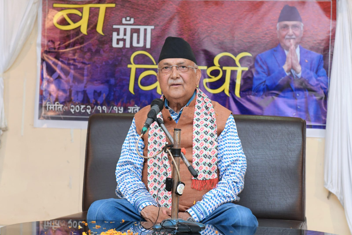 निष्पक्ष निर्वाचनको वातावरण अझै बनेको छैन:केपी शर्मा ओली