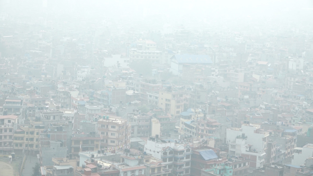 काठमाडौं उपत्यकासहित देशका प्रमुख शहरहरूमा वायु प्रदूषण उच्च