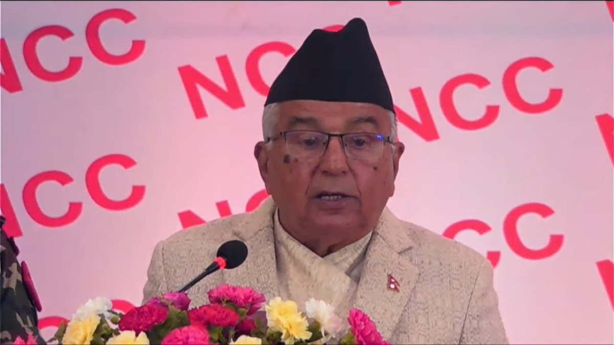 निजी क्षेत्र र सरकारबीच सहकार्य सुदृढ भए मात्र आर्थिक समृद्धि सम्भव:राष्ट्रपति पौडेल
