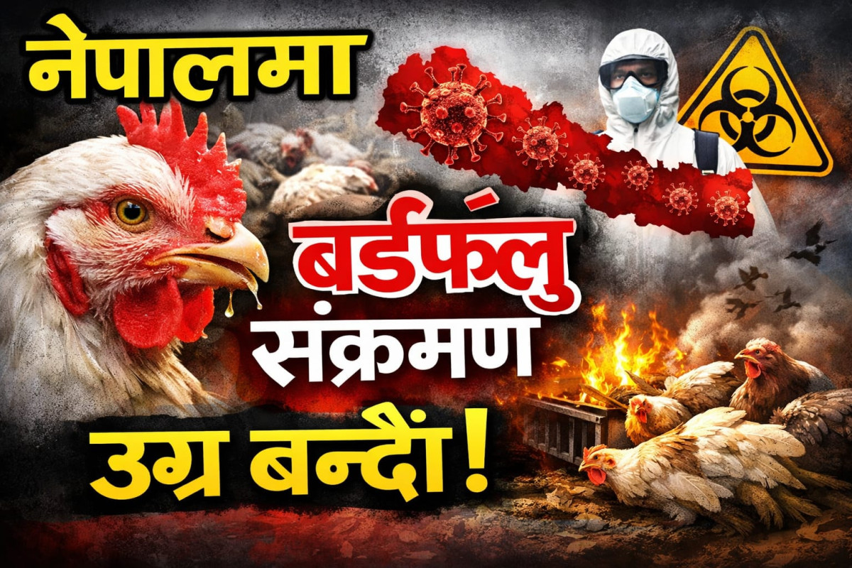 नेपालमा बर्डफ्लु संक्रमण उग्र बन्दै : ६ जिल्लामा फैलियो,१ लाख ३० हजारभन्दा बढी पंक्षी नष्ट