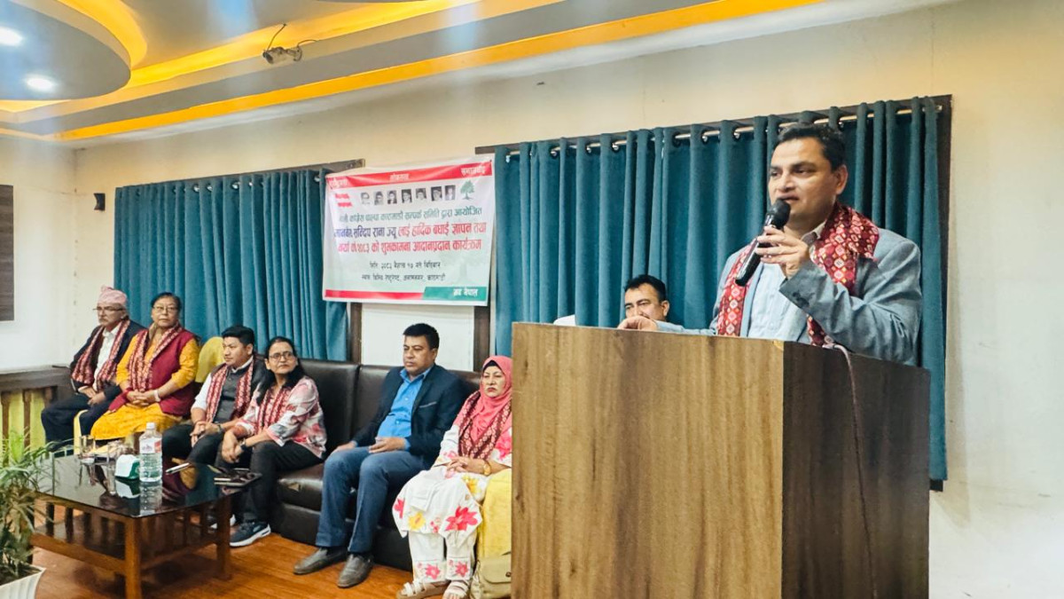 सुकुम्बासी व्यवस्थापनमा मानवीयता आवश्यक छ:प्रदीप पौडेल