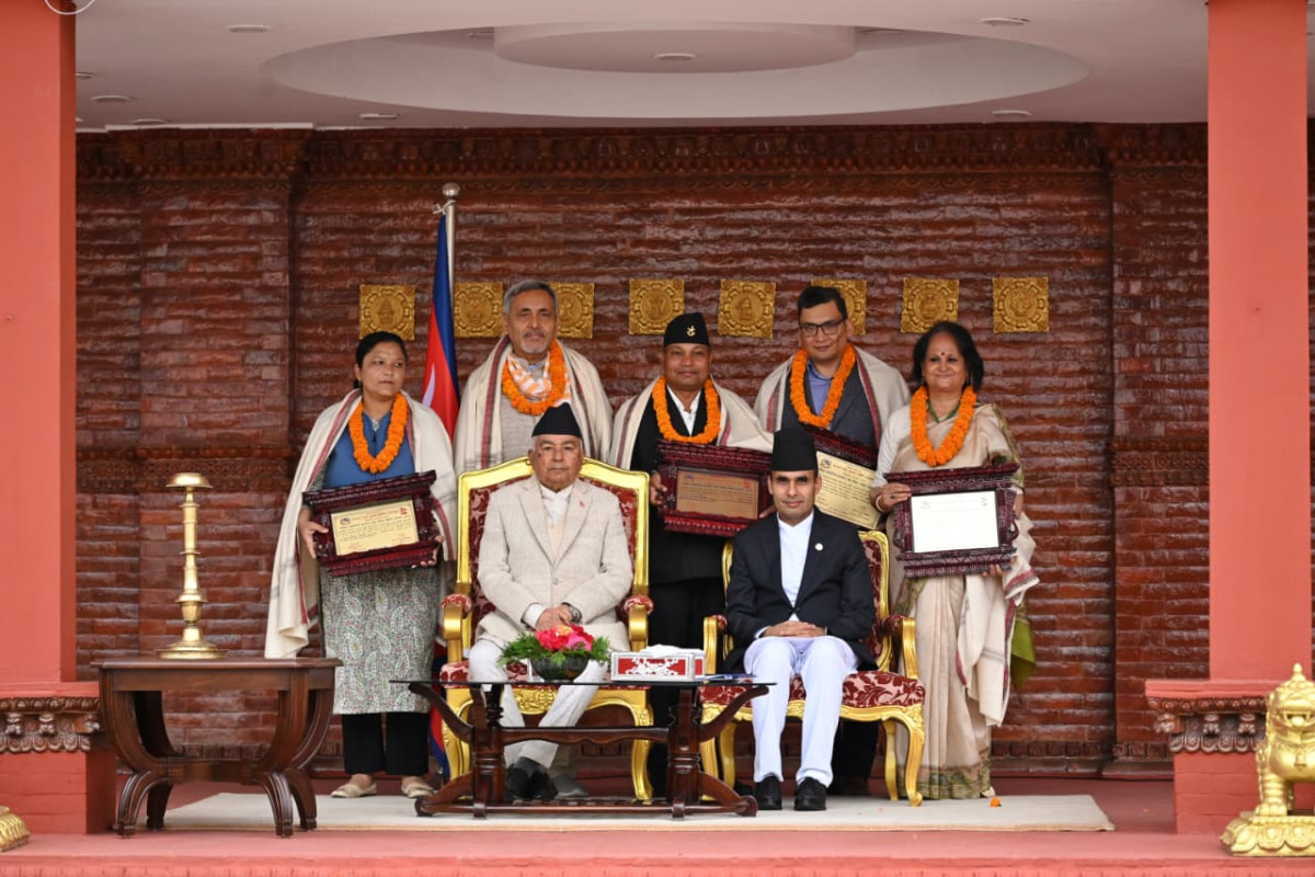 समाचार लेखेकै आधारमा पत्रकार असुरक्षित हुनुपर्ने अवस्थाको अन्त्य हुनुपर्छ:राष्ट्रपति पौडेल