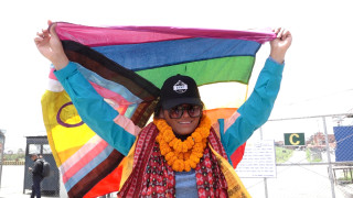 सगरमाथा आरोहण गर्ने पहिलो ट्रान्स महिला निलम पौडेलको ऐतिहासिक सफलता