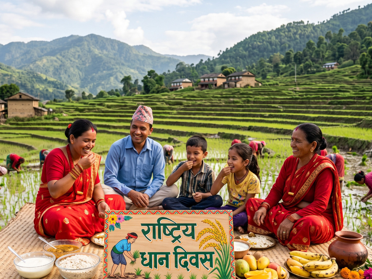 आज असार १५:राष्ट्रिय धान दिवस मनाइँदै