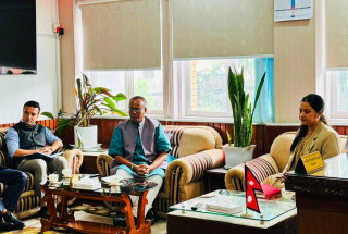 मन्त्री रावल–मुख्यमन्त्री यादवबीच भेट, स्थानीय सरकारका चुनौती समाधानमा केन्द्रित छलफल