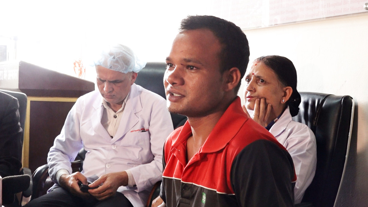 आत्मदाह प्रयास गरेका गणेश नेपालीको अन्तिम संवाद ‘दाइ, मेरो गल्ती थिएन'