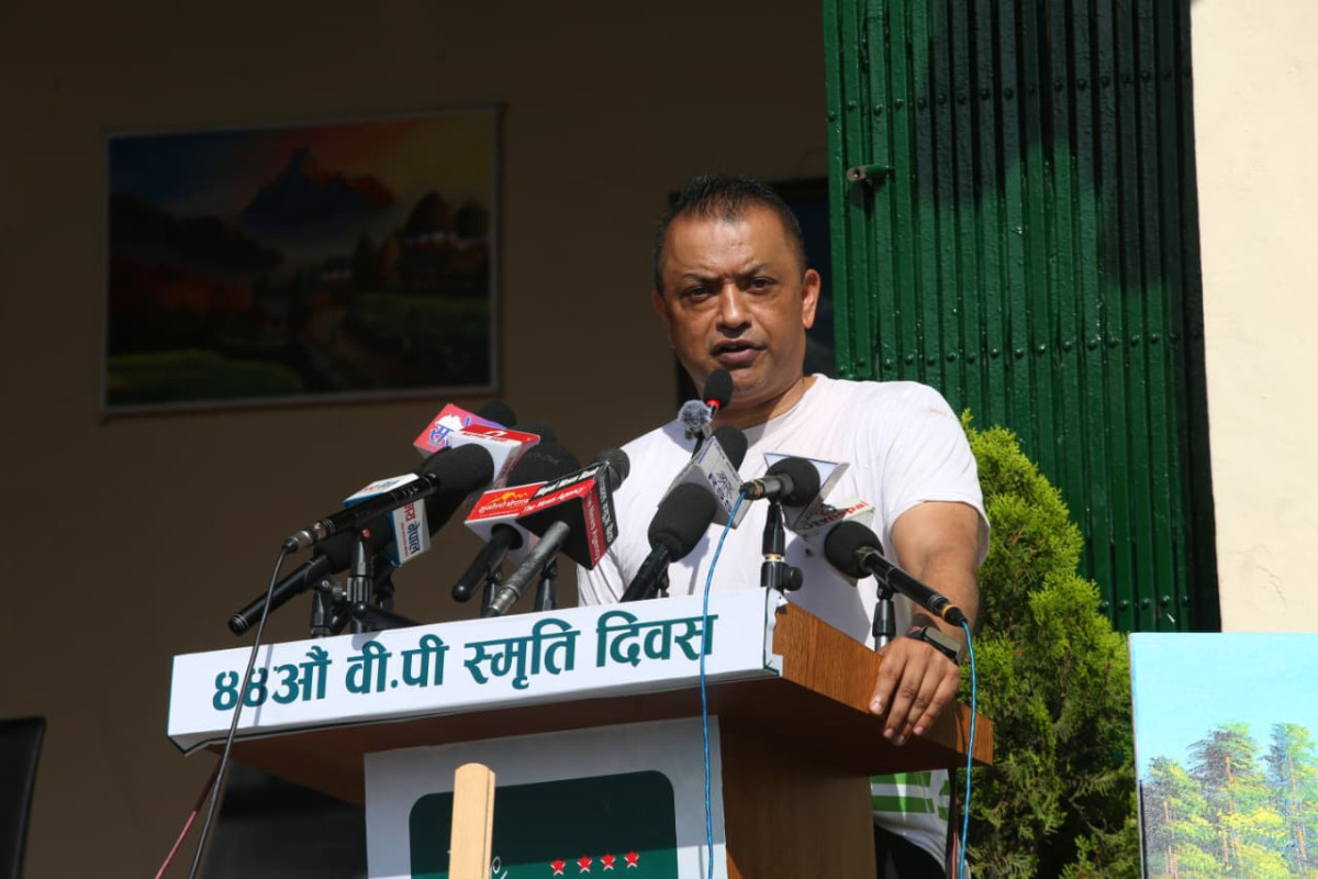 महिला, दलित र सबै समुदायलाई अवसर दिएर बीपीले लोकतन्त्रको अभ्यास गरेका थिए:गगन थापा