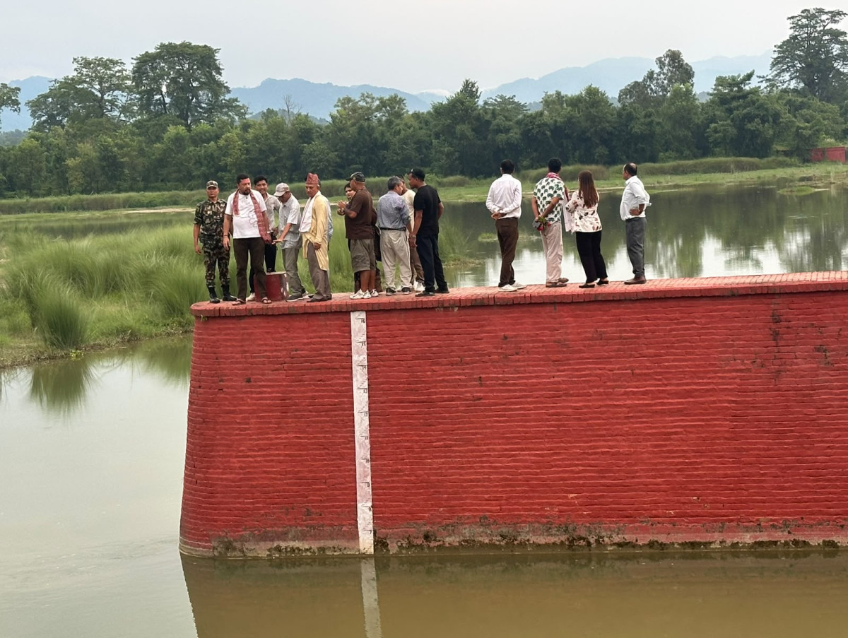 मन्त्री श्रेष्ठद्वारा चन्द्र नहरको निरीक्षण, संरक्षण र आधुनिकीकरणमा जोड